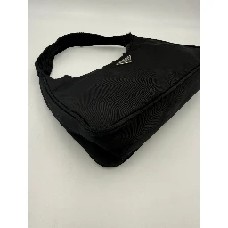 Bicolor Nylon Handbag