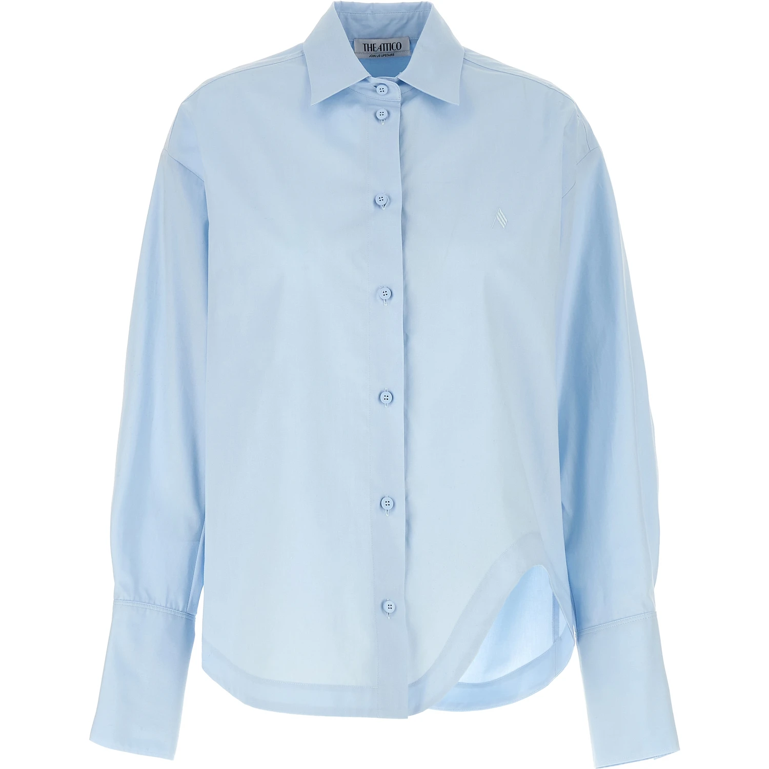 Blue Cotton Blouse