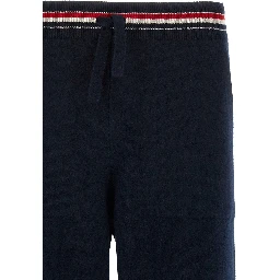 Blue Cashmere Joggers (Workout Pants)