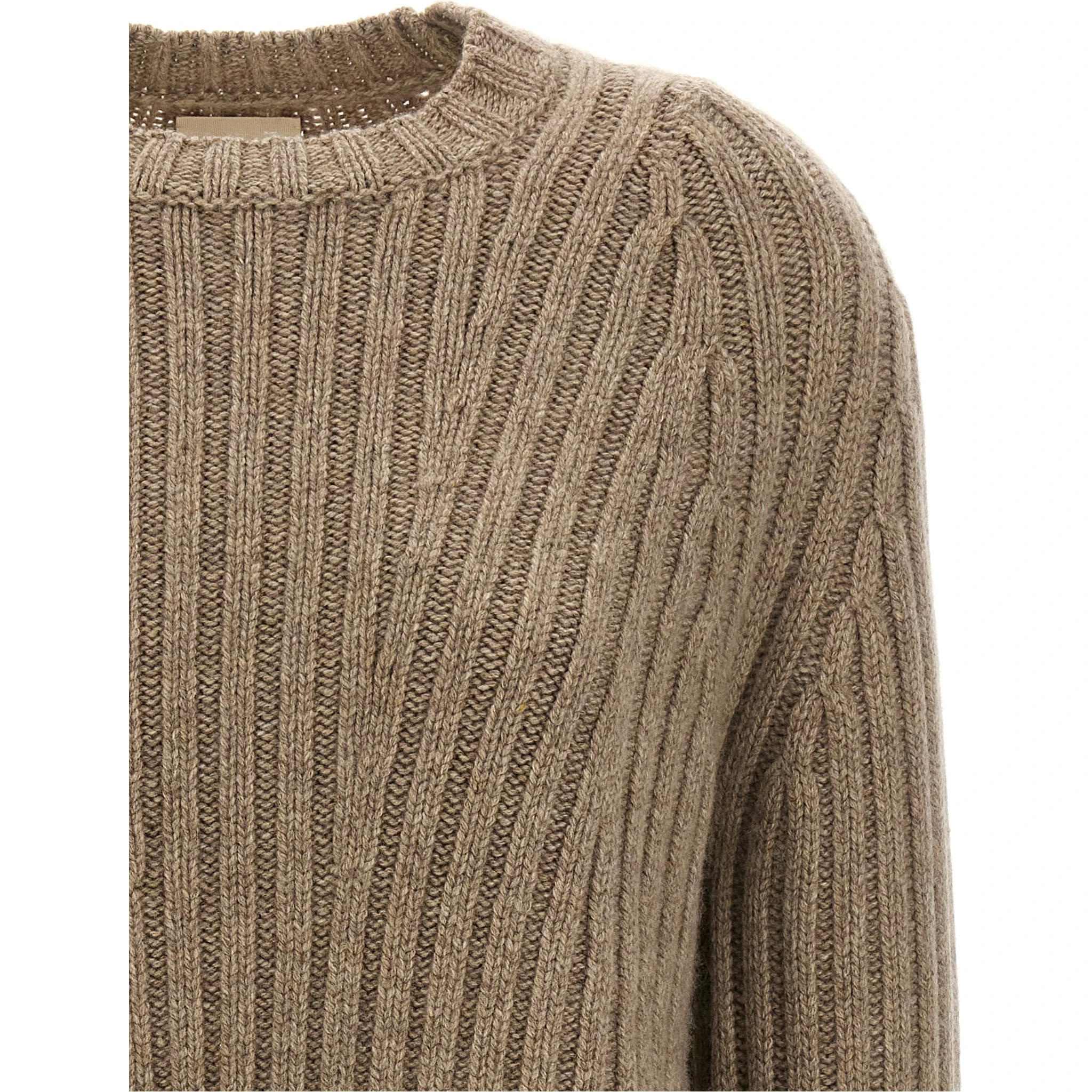 Beige Cashmere Cardigan
