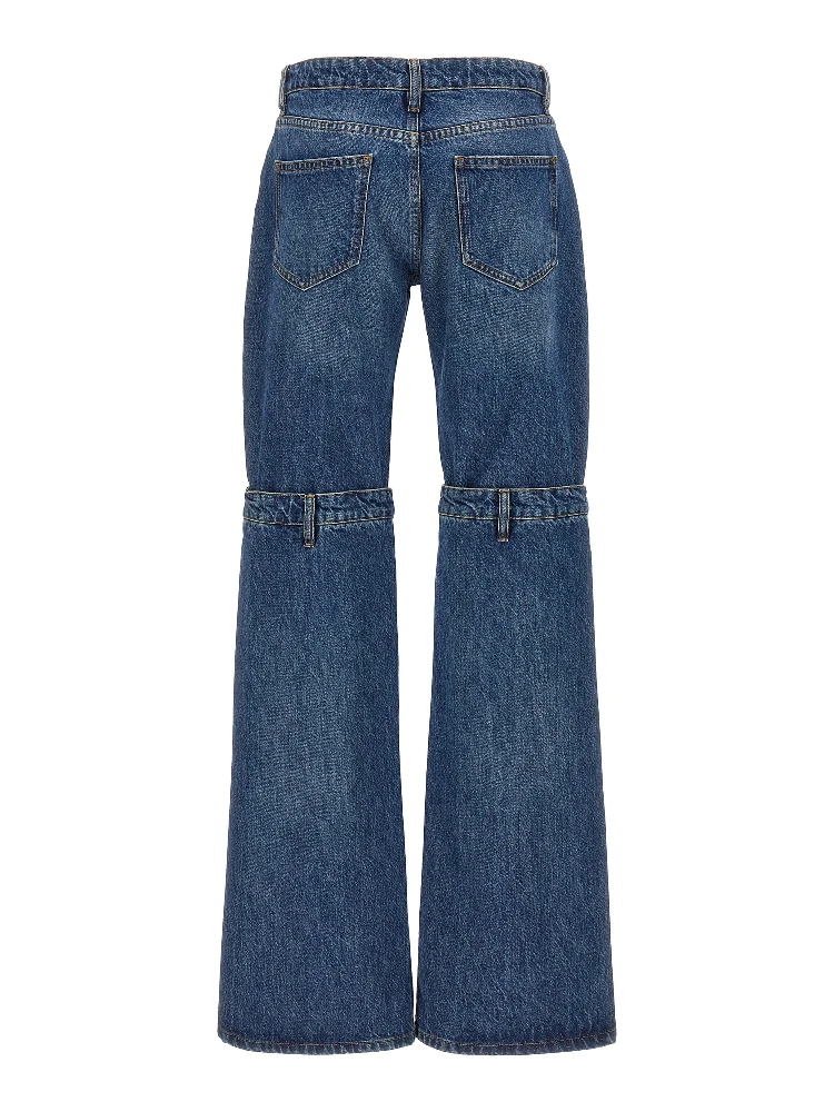 Blue Cotton Jeans Denim alternative