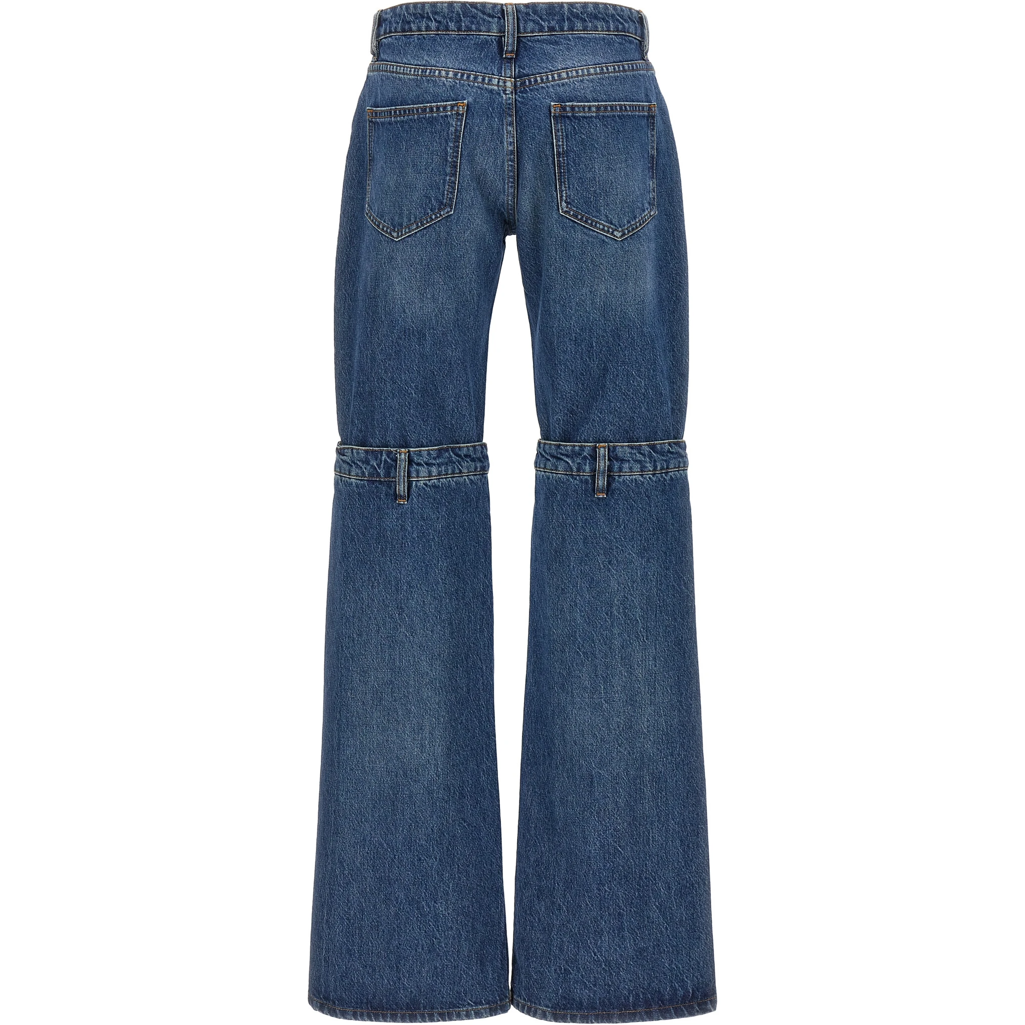 Blue Cotton Jeans Denim