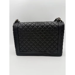 Bicolor Leather Handbag