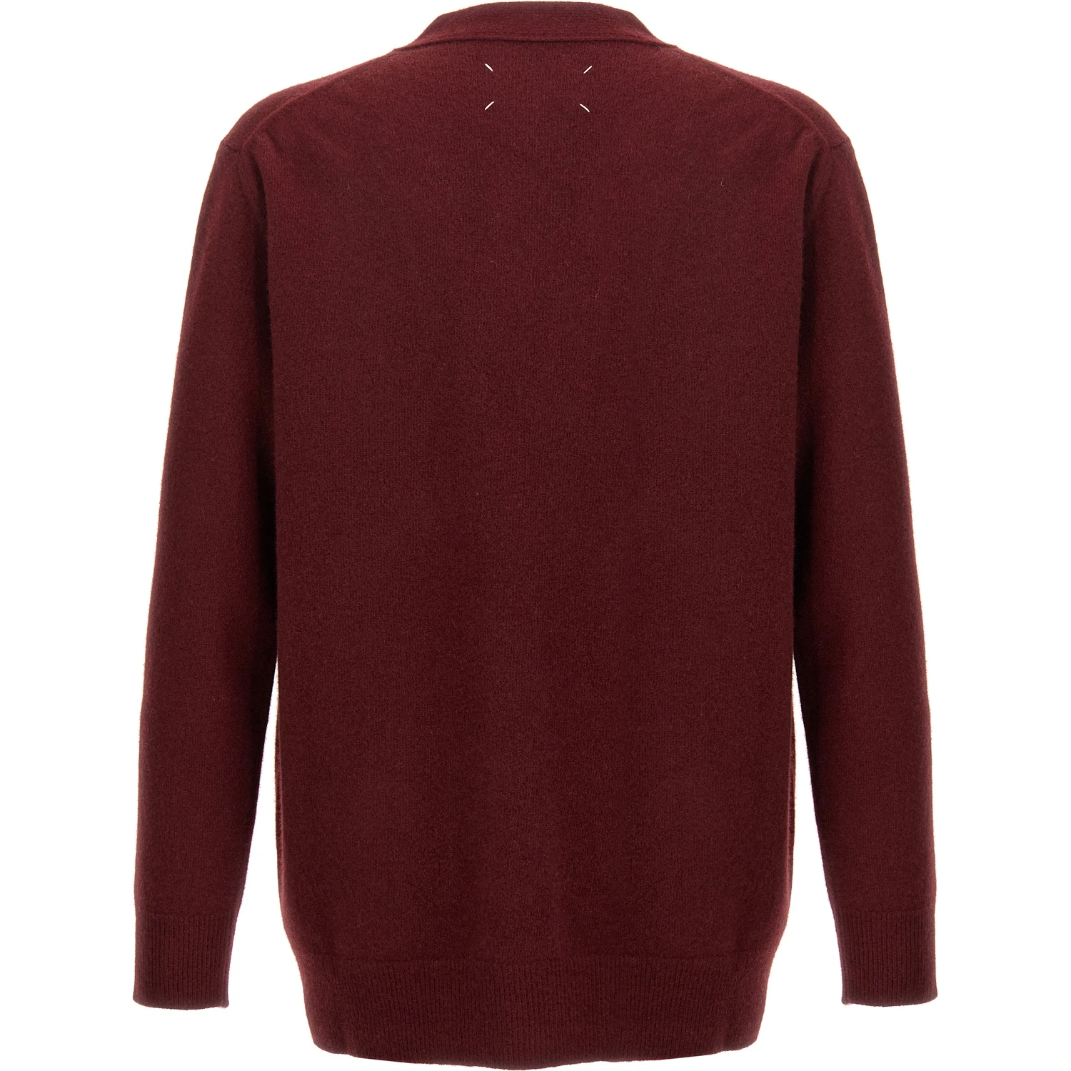 Bordeaux Wool Cardigan