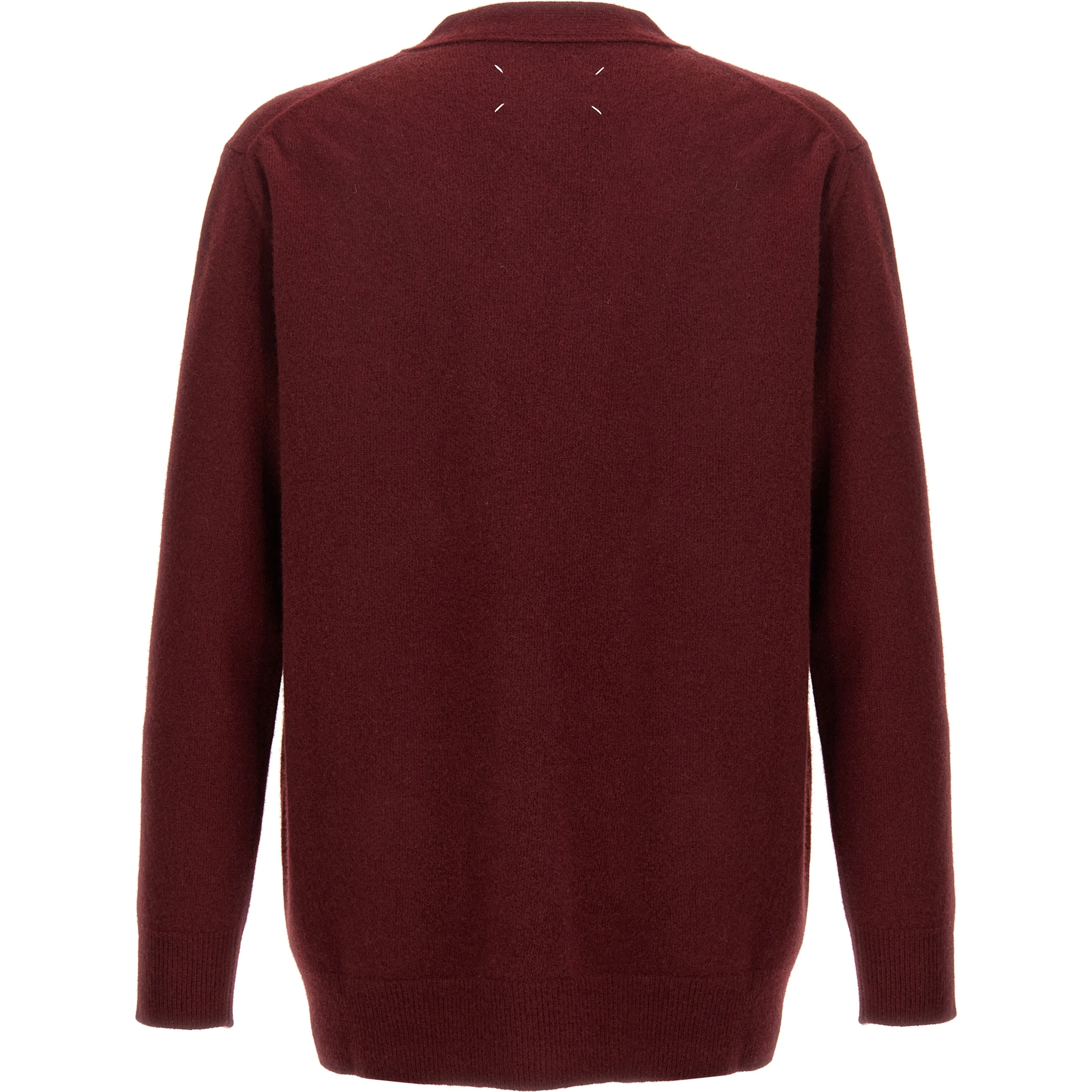 Bordeaux Wool Cardigan