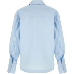 Blue Cotton Blouse