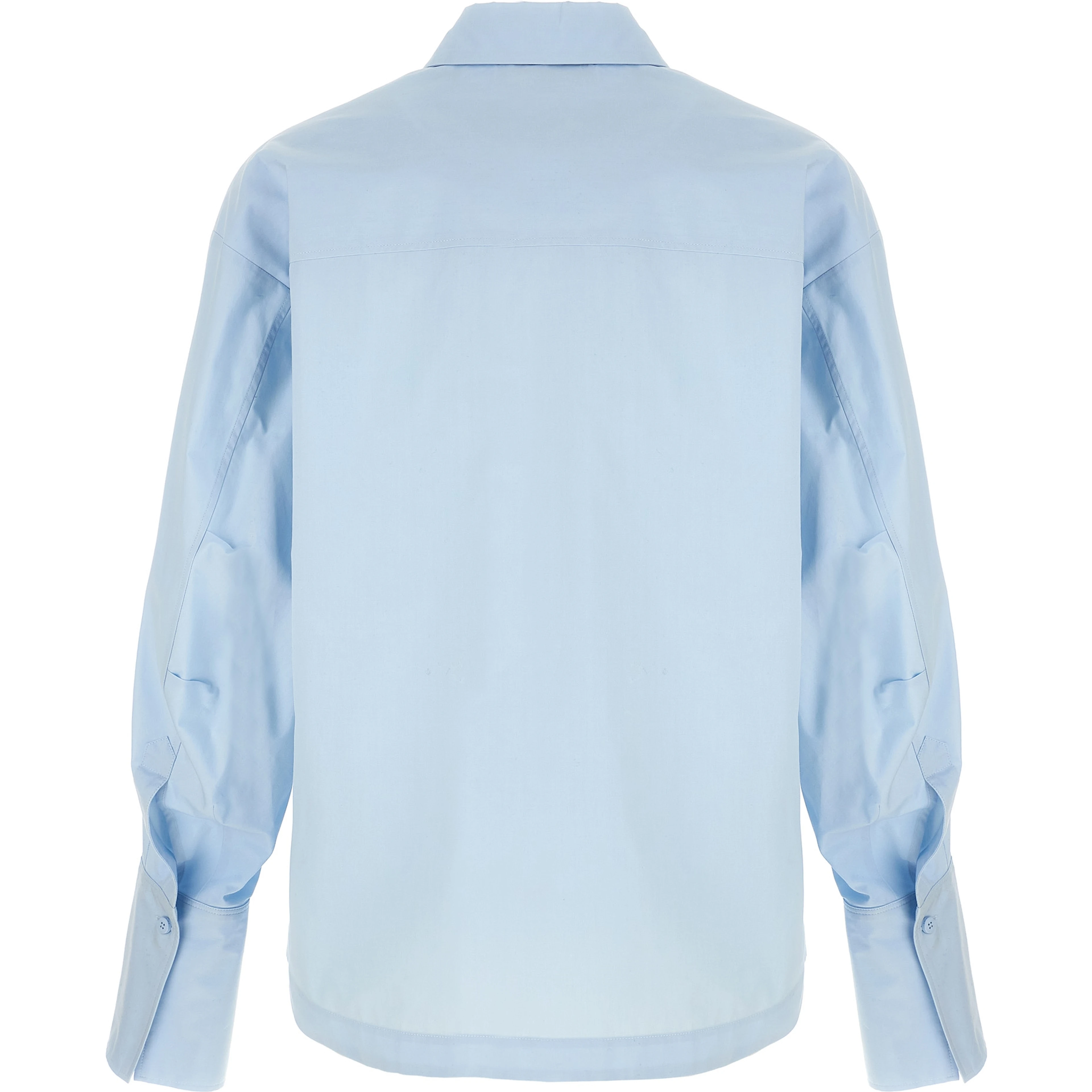 Blue Cotton Blouse