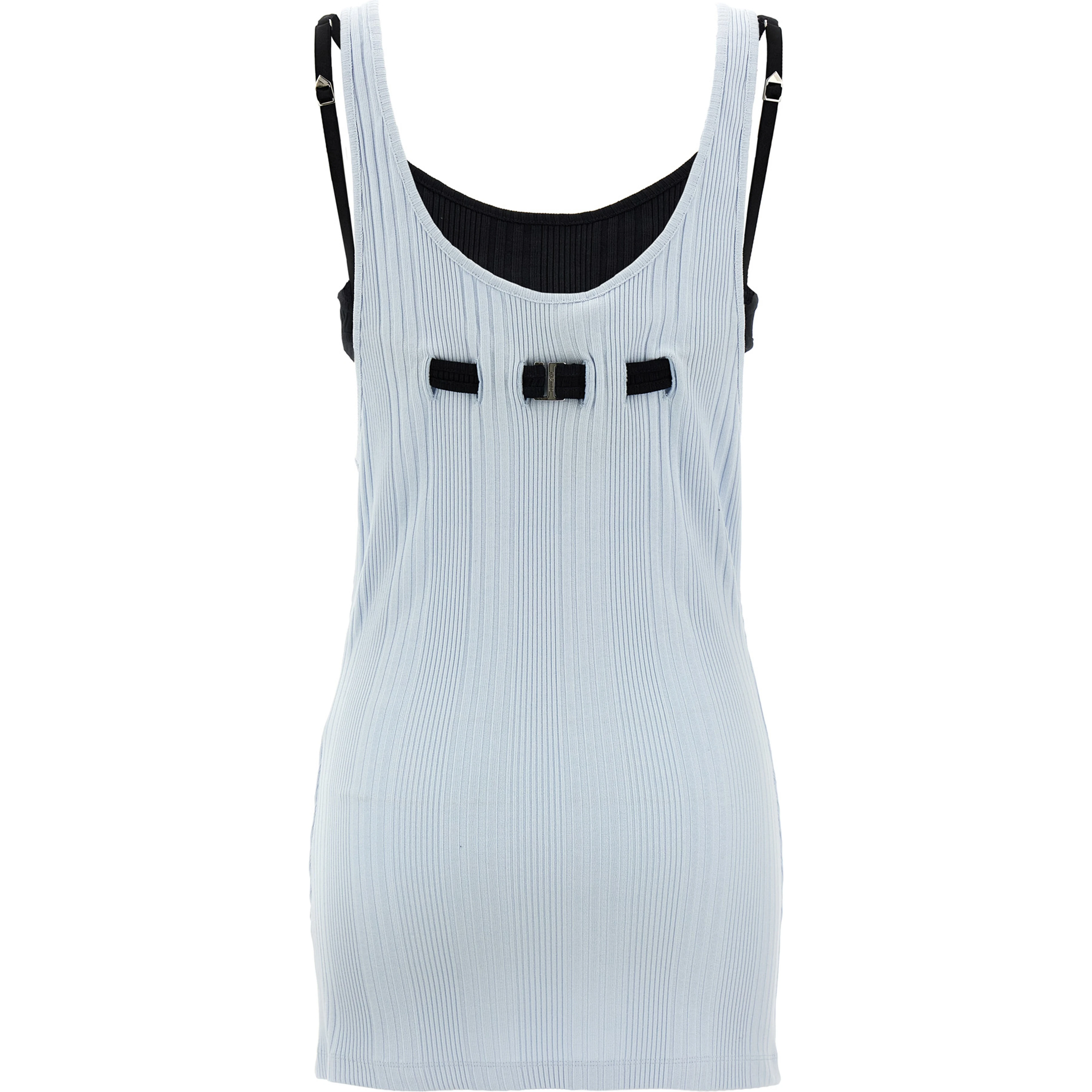 Blue Cotton Tank Tops