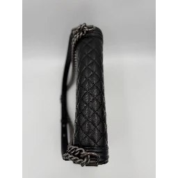 Bicolor Leather Handbag