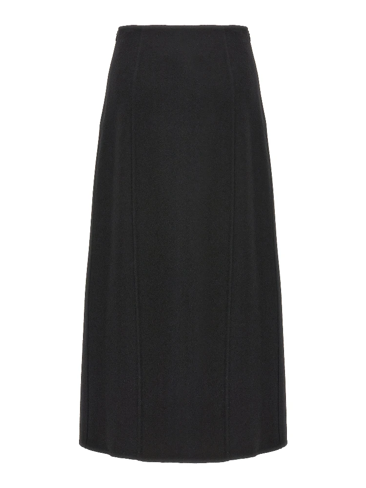 Black Virgin Wool Mini Skirt alternative