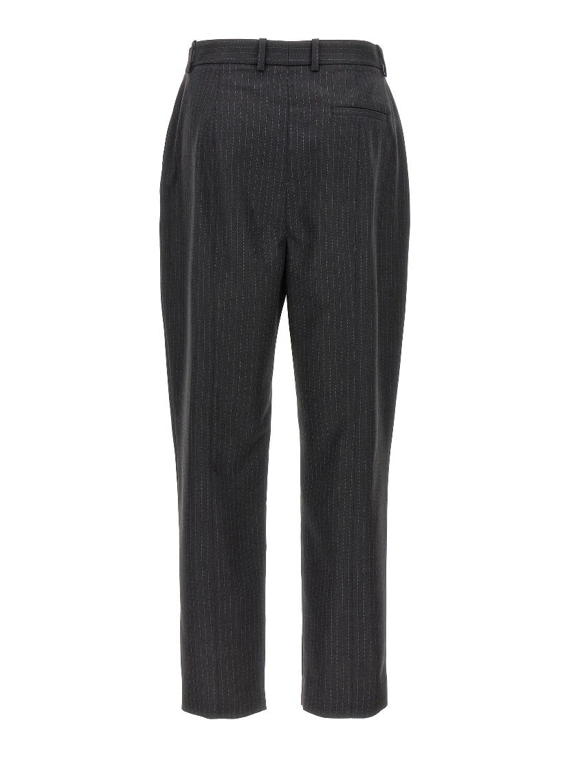 Gray Wool Dress Pants