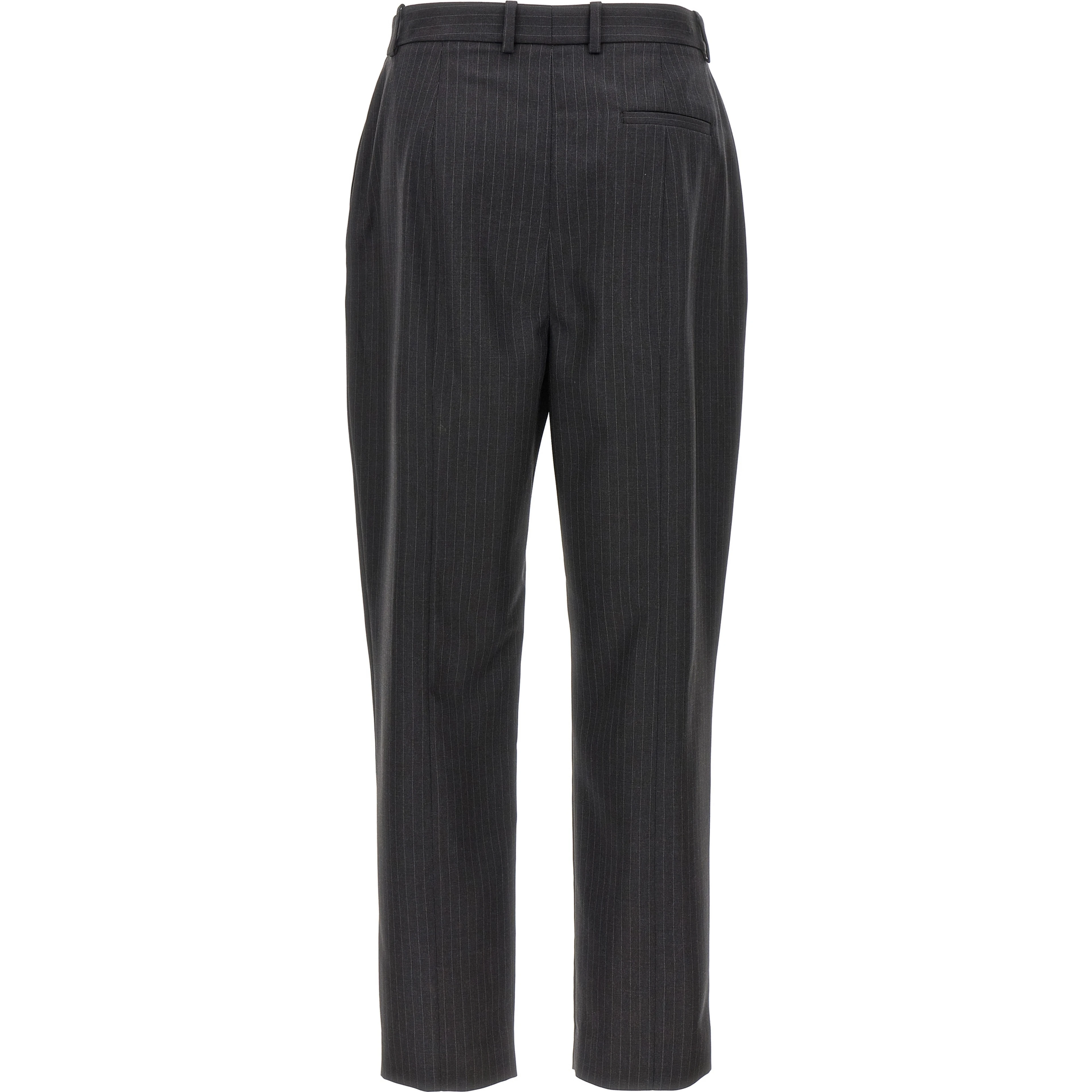Gray Wool Dress Pants