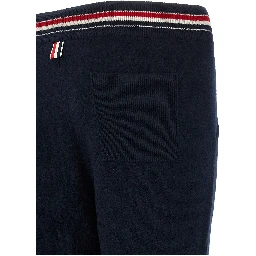 Blue Cashmere Joggers (Workout Pants)