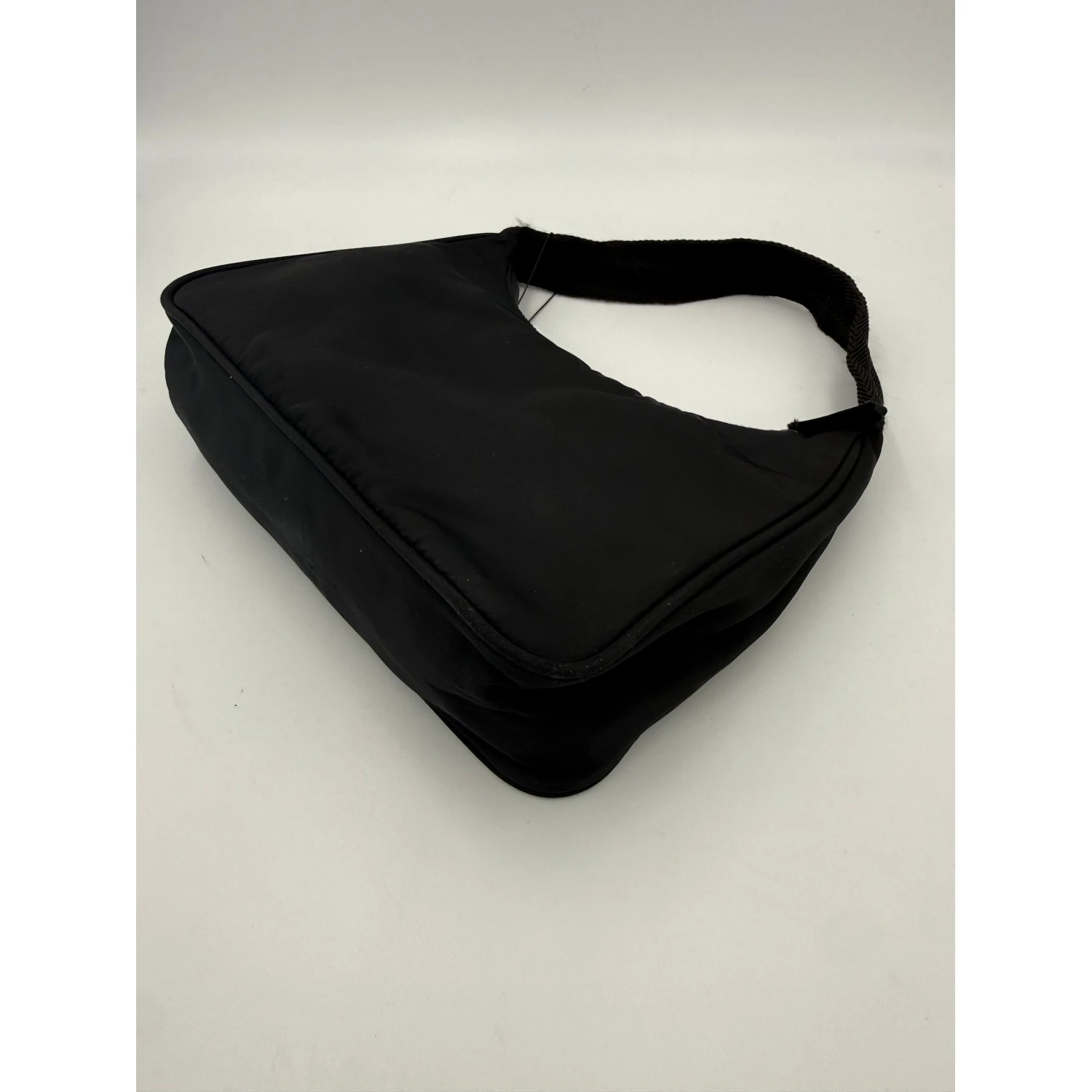 Bicolor Nylon Handbag