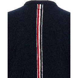 Blue Virgin Wool Cardigan