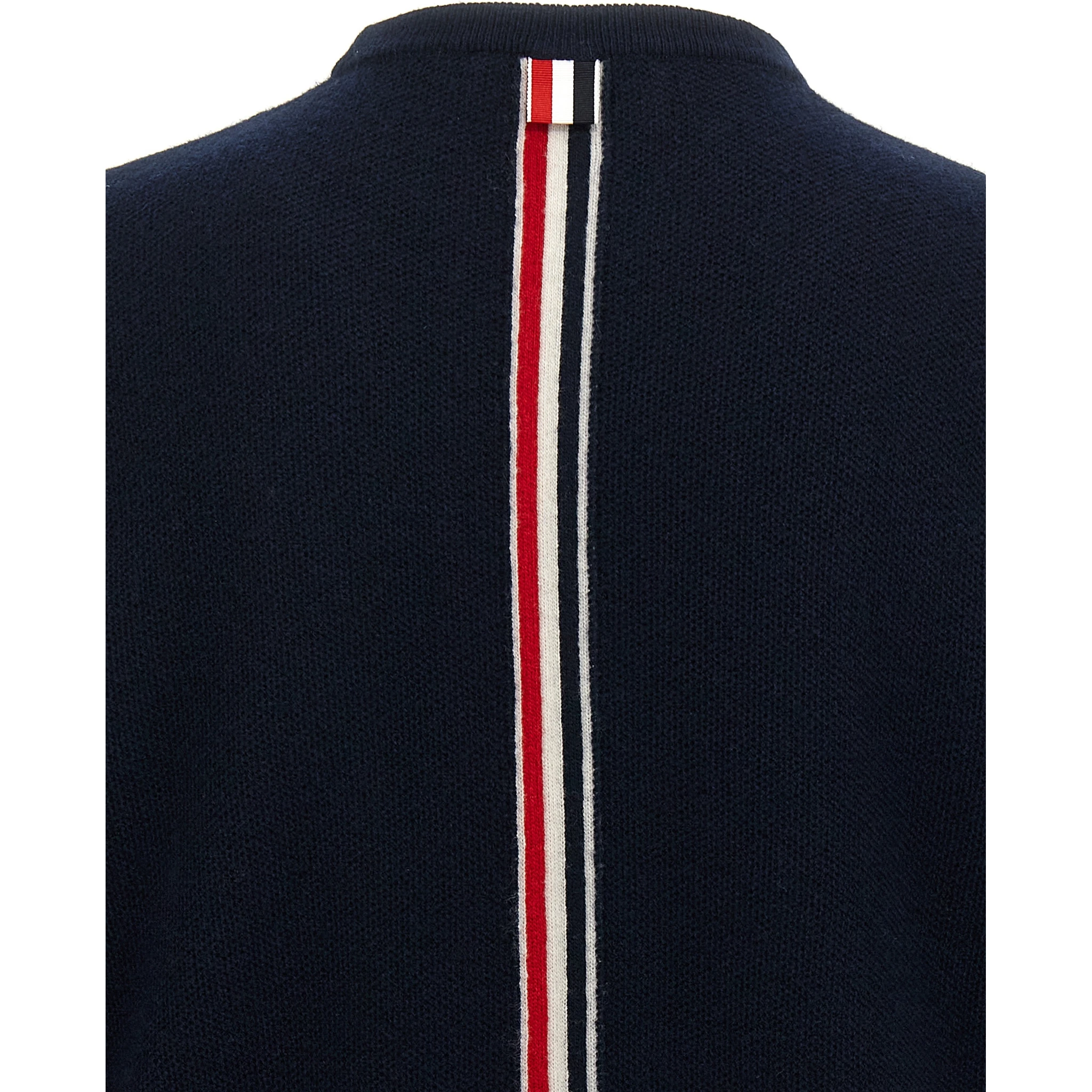 Blue Virgin Wool Cardigan