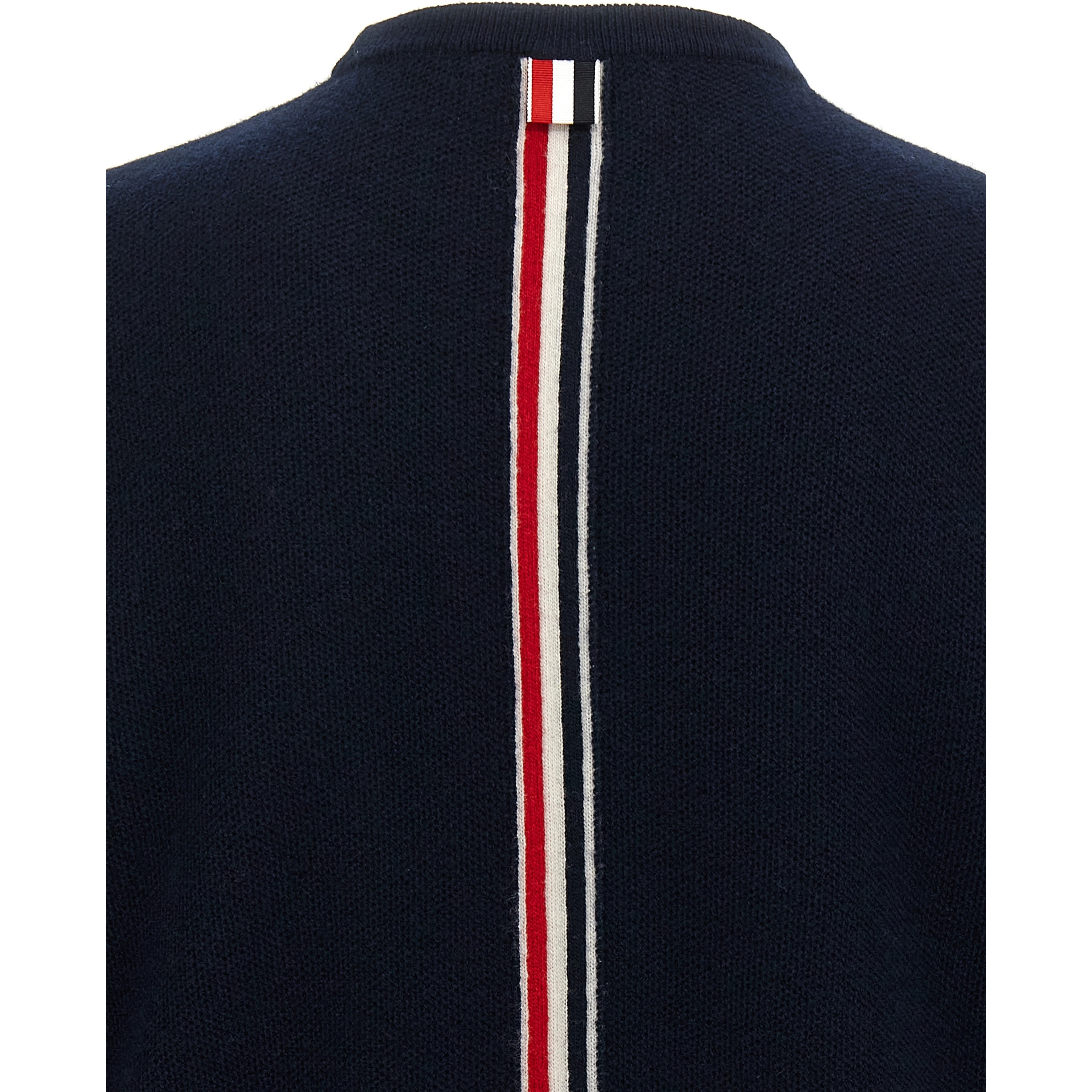 Blue Virgin Wool Cardigan
