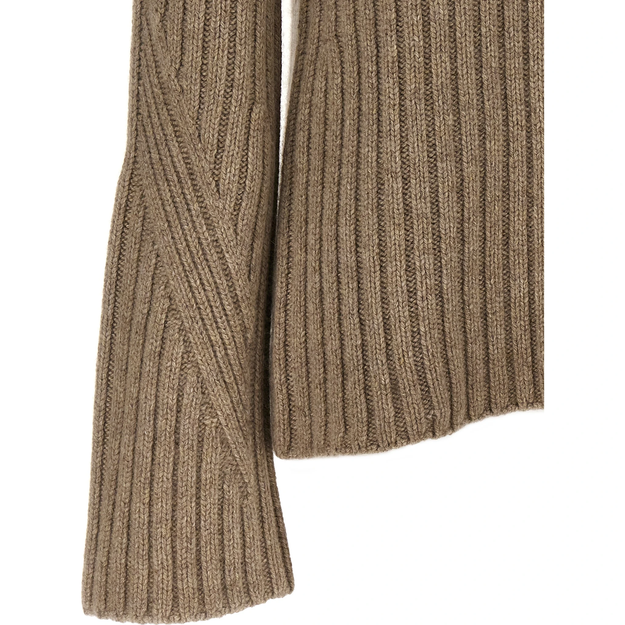 Beige Cashmere Cardigan