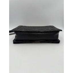 Bicolor Leather Handbag