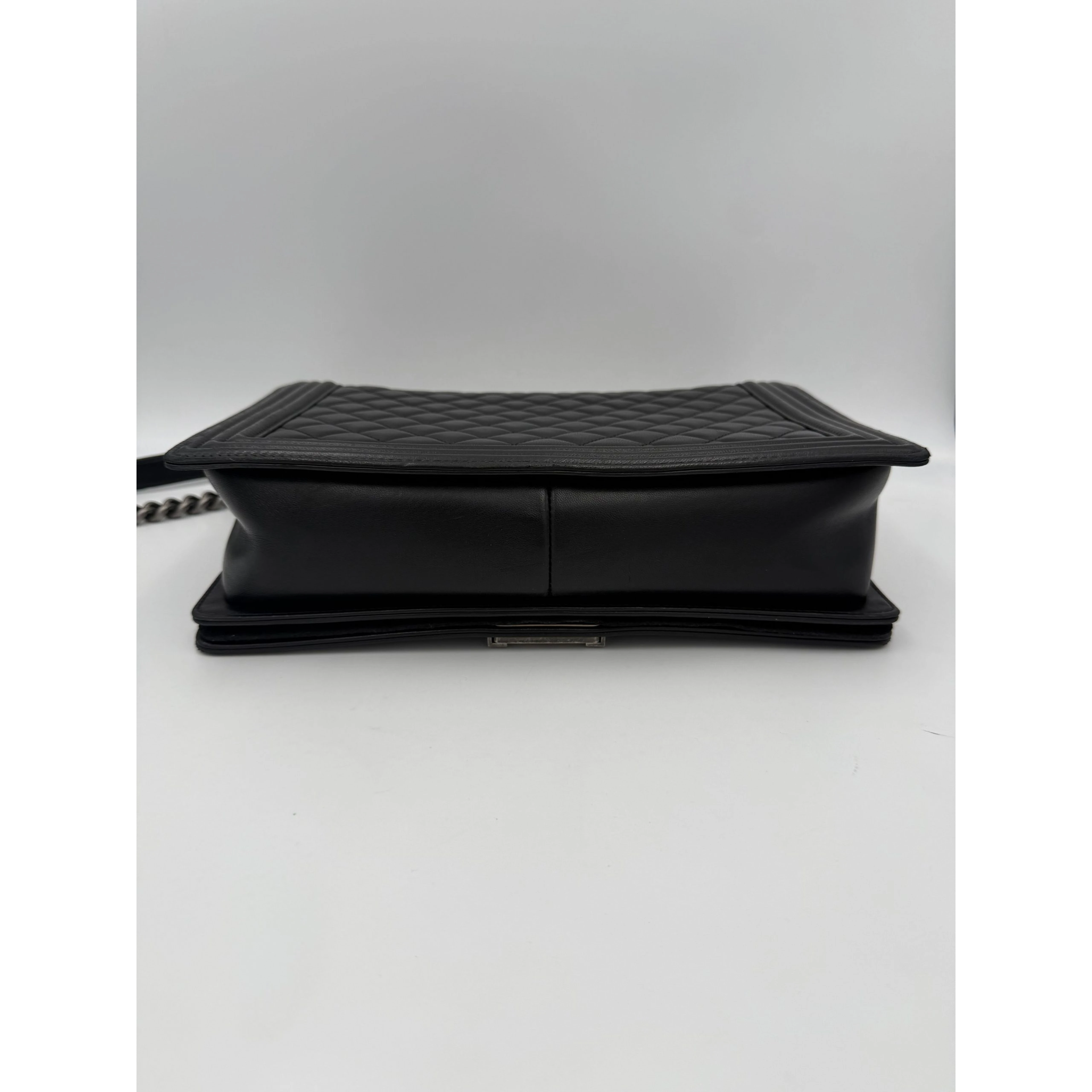 Bicolor Leather Handbag
