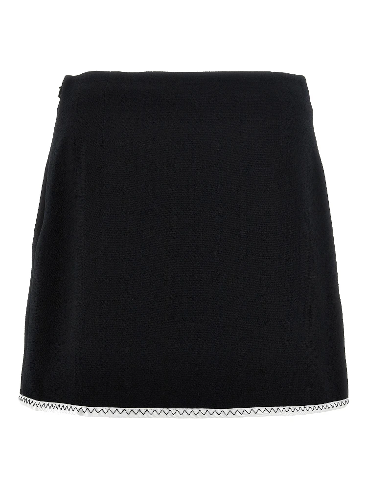 Bicolor Viscose Long Skirt alternative