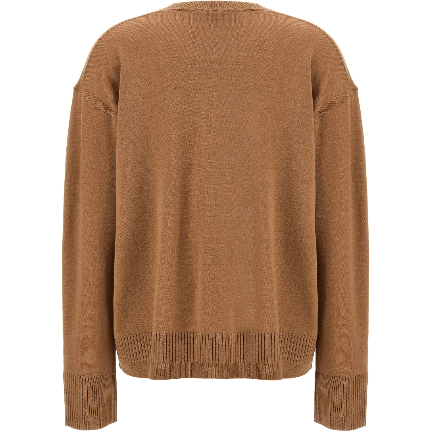 Beige Wool Cardigan