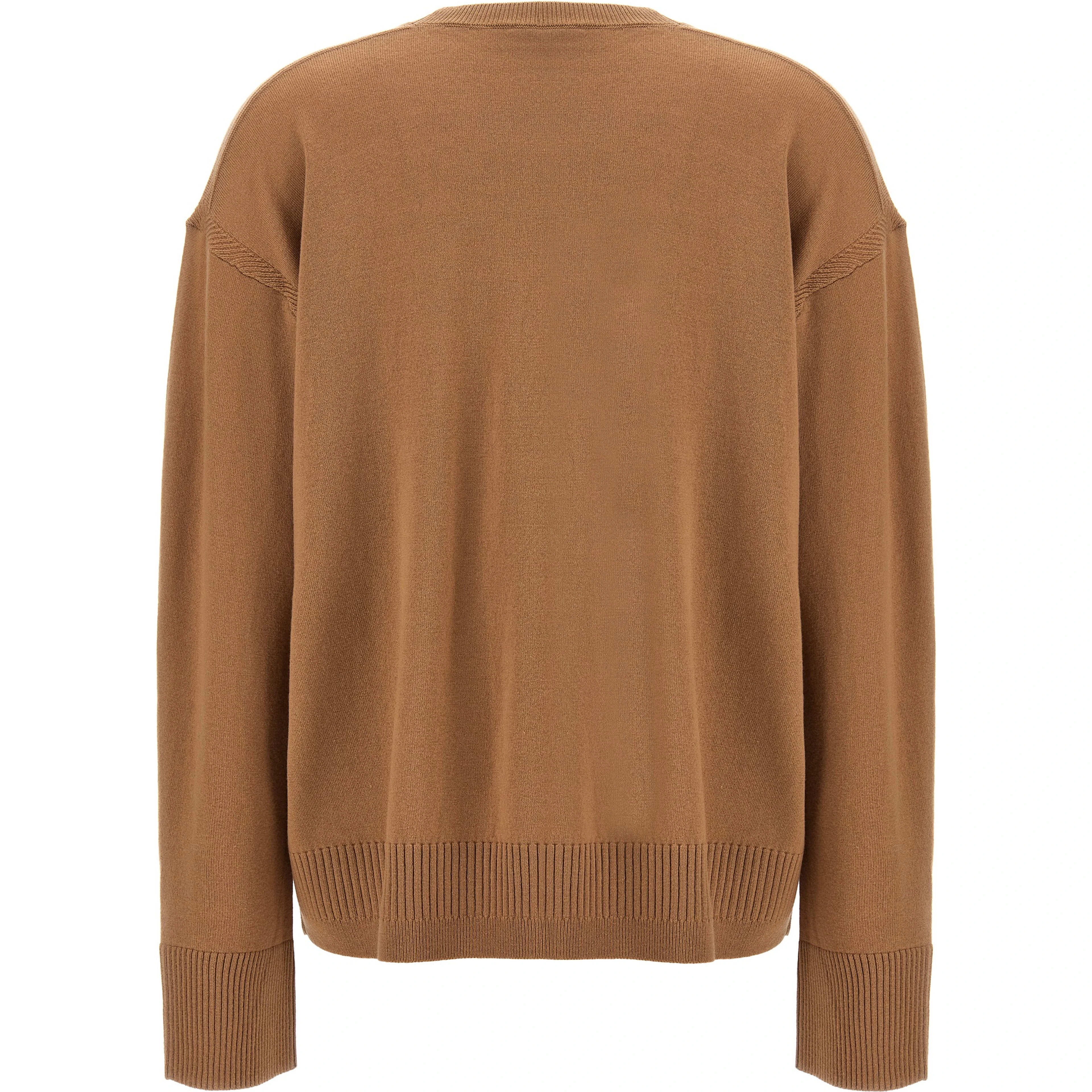 Beige Wool Cardigan