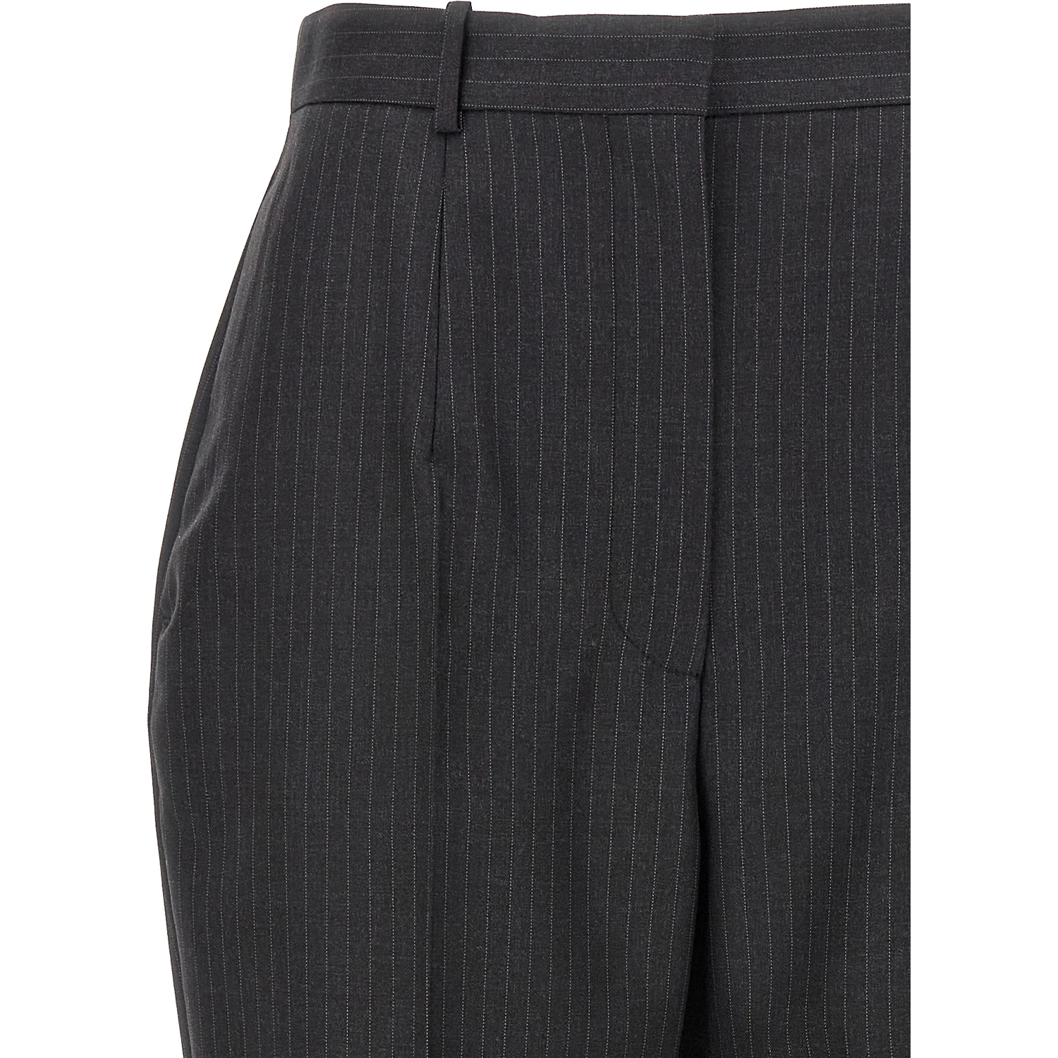 Gray Wool Dress Pants
