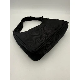Bicolor Nylon Handbag