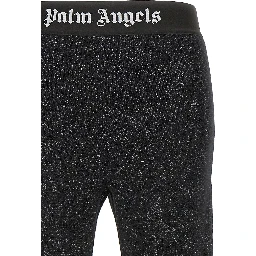 Black Viscose Flared Pants
