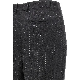 Gray Wool Dress Pants