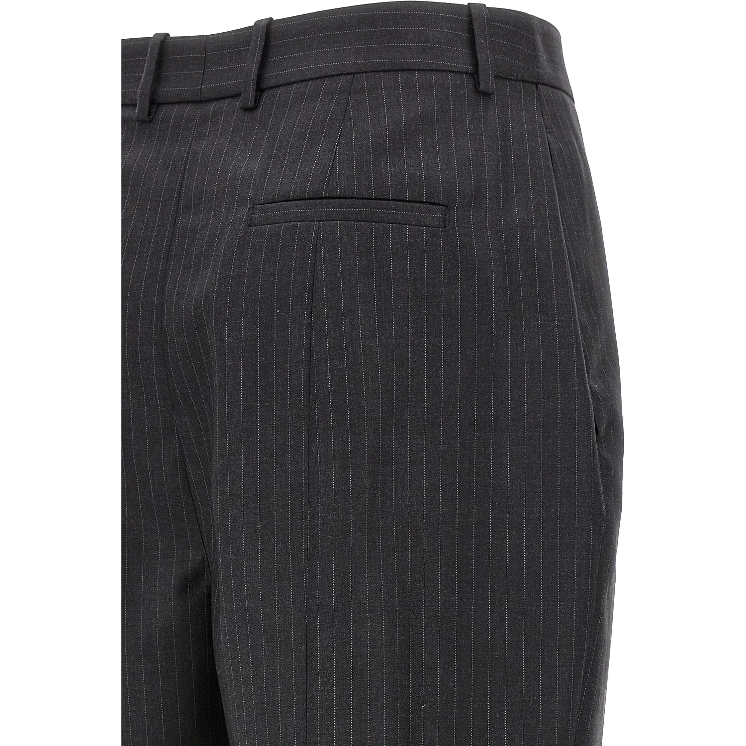 Gray Wool Dress Pants