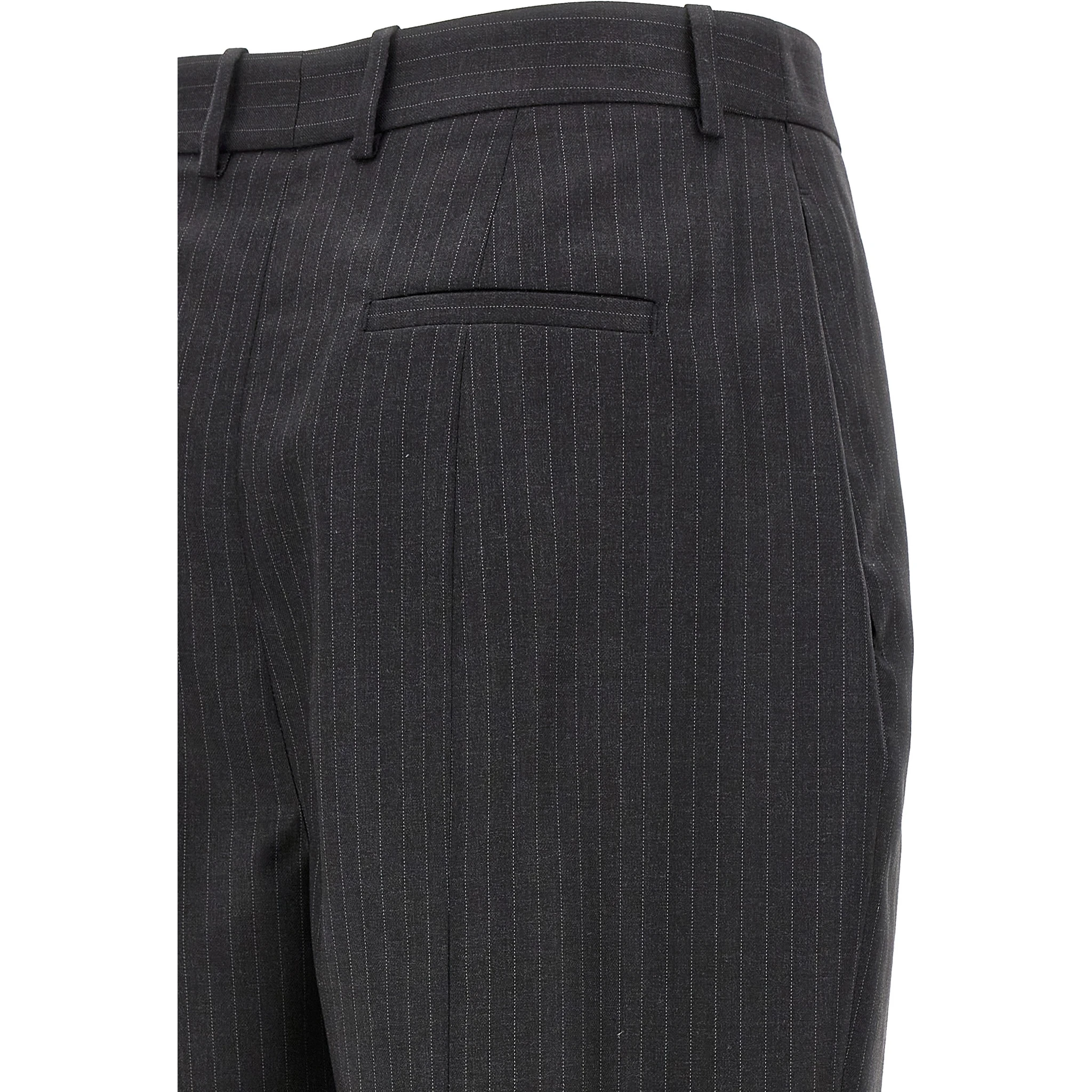 Gray Wool Dress Pants