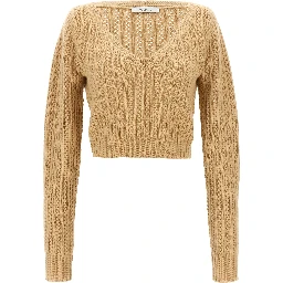 Beige Wool Cardigan