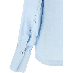 Blue Cotton Blouse