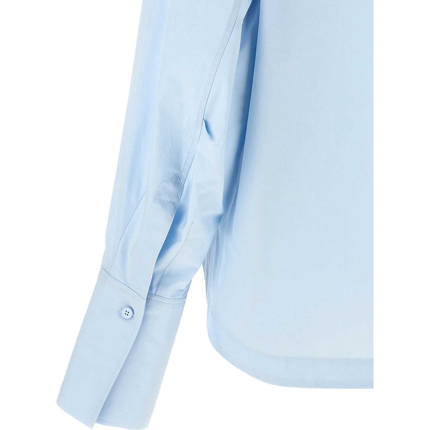 Blue Cotton Blouse