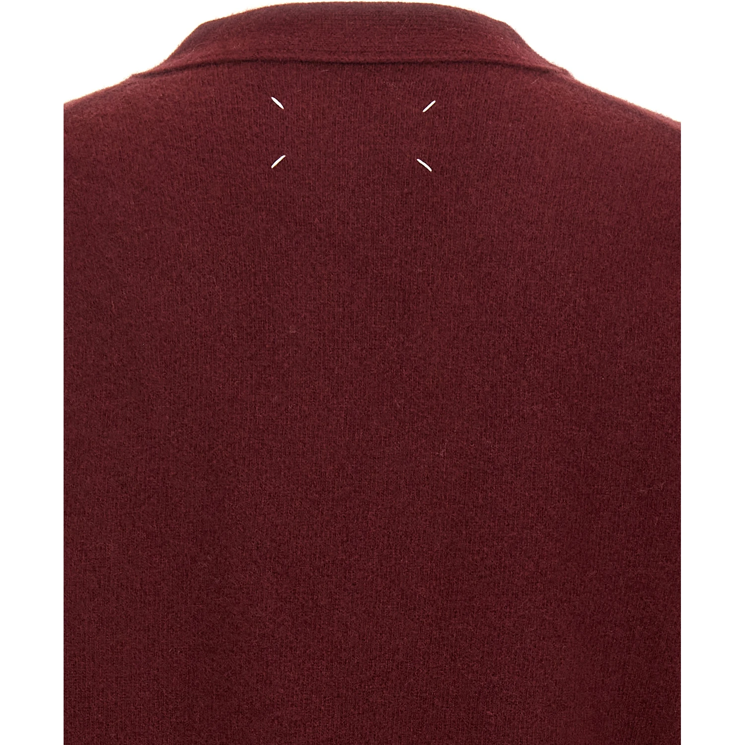 Bordeaux Wool Cardigan