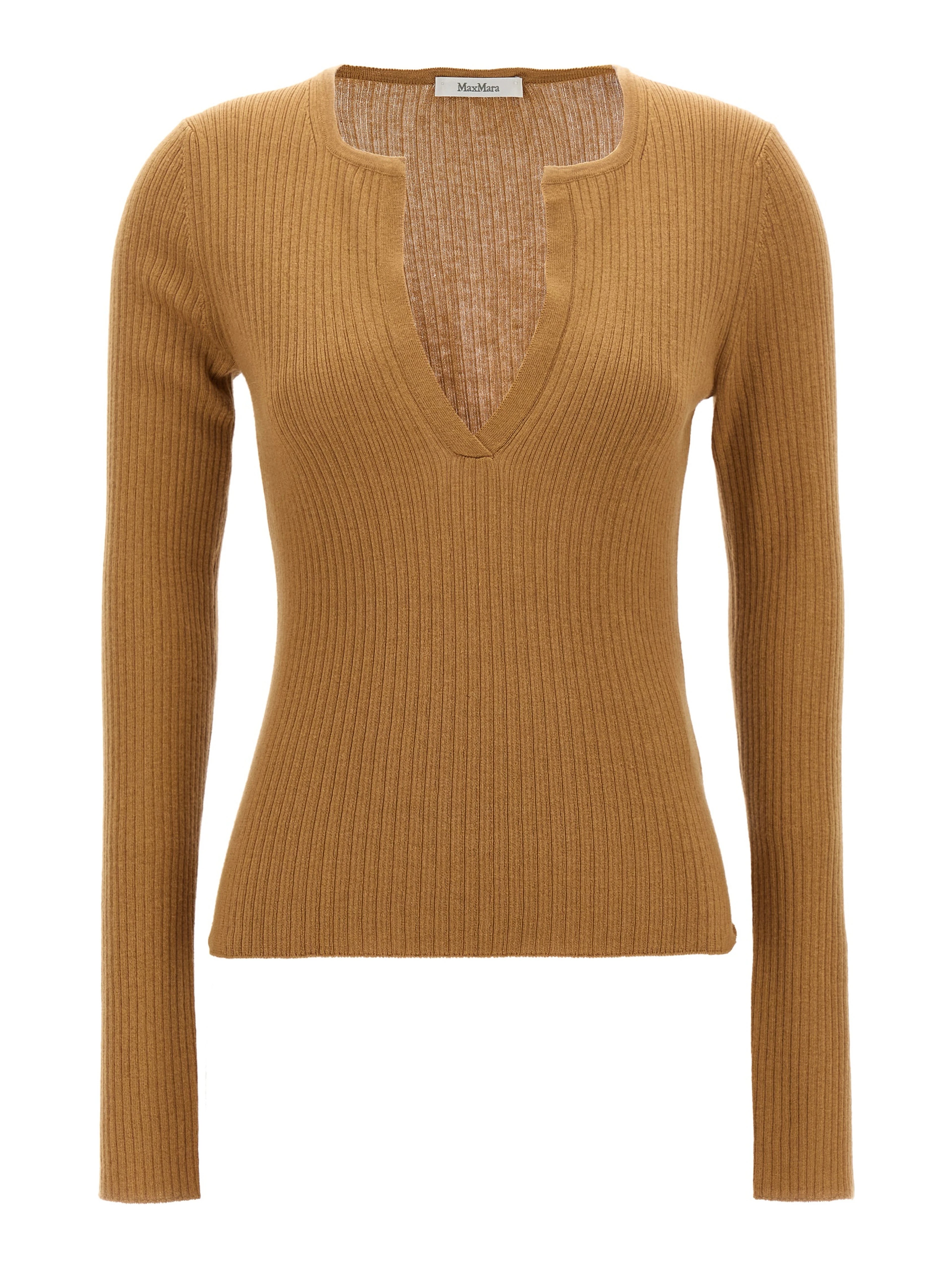 Beige Silk Cardigan