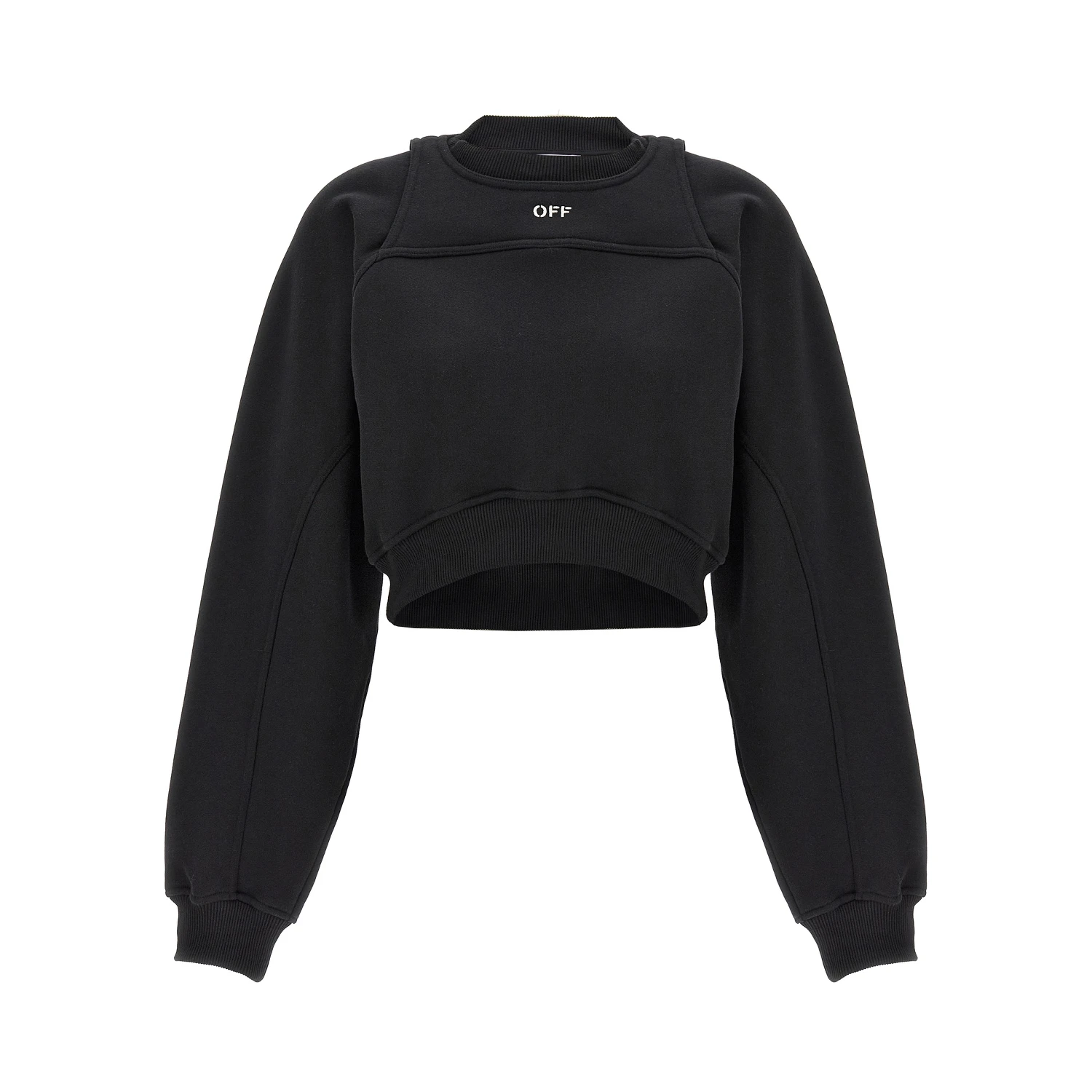 Bicolor Cotton Sweatshirt