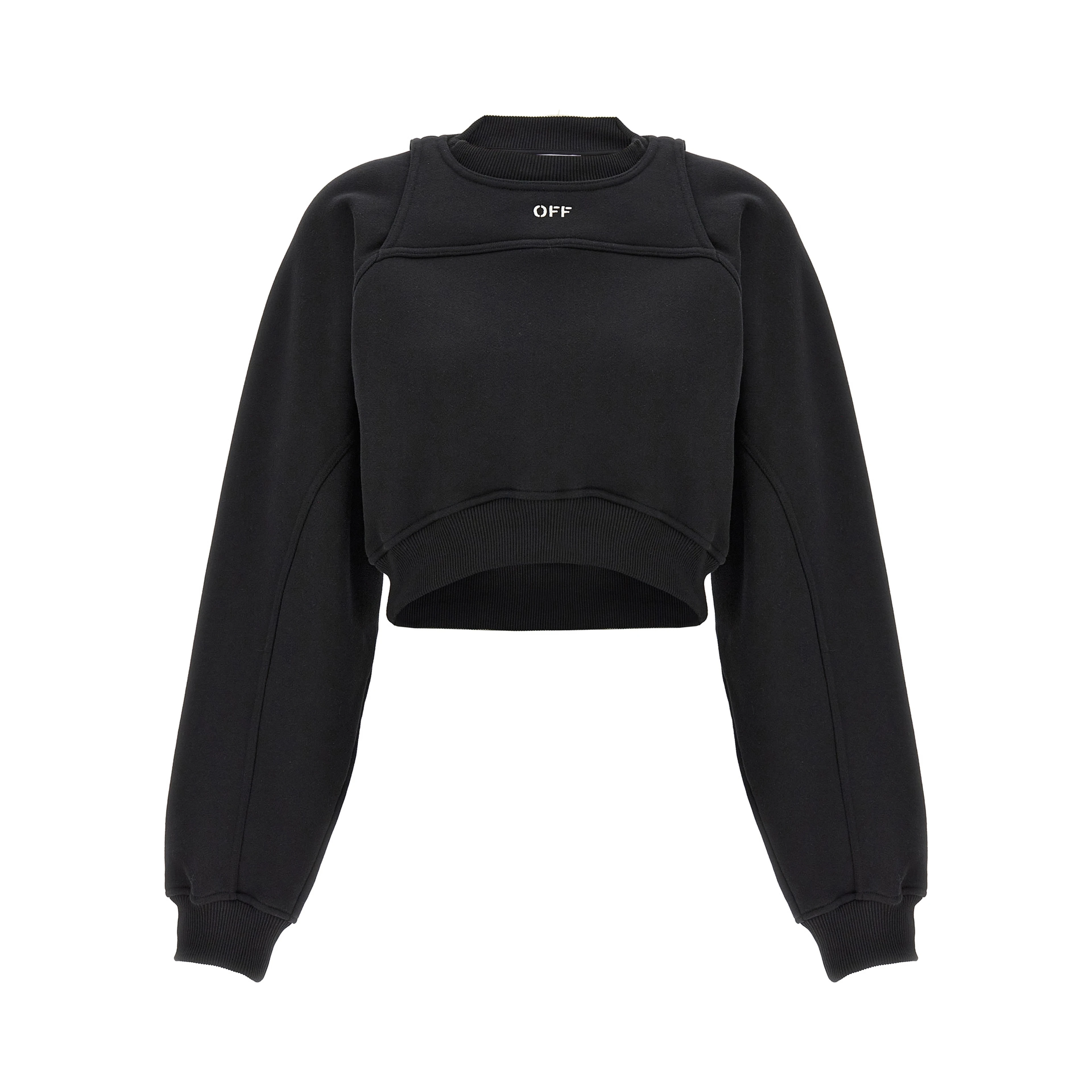 Bicolor Cotton Sweatshirt