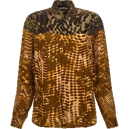 Multicolor Viscose Blouse