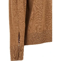 Beige Wool Cardigan