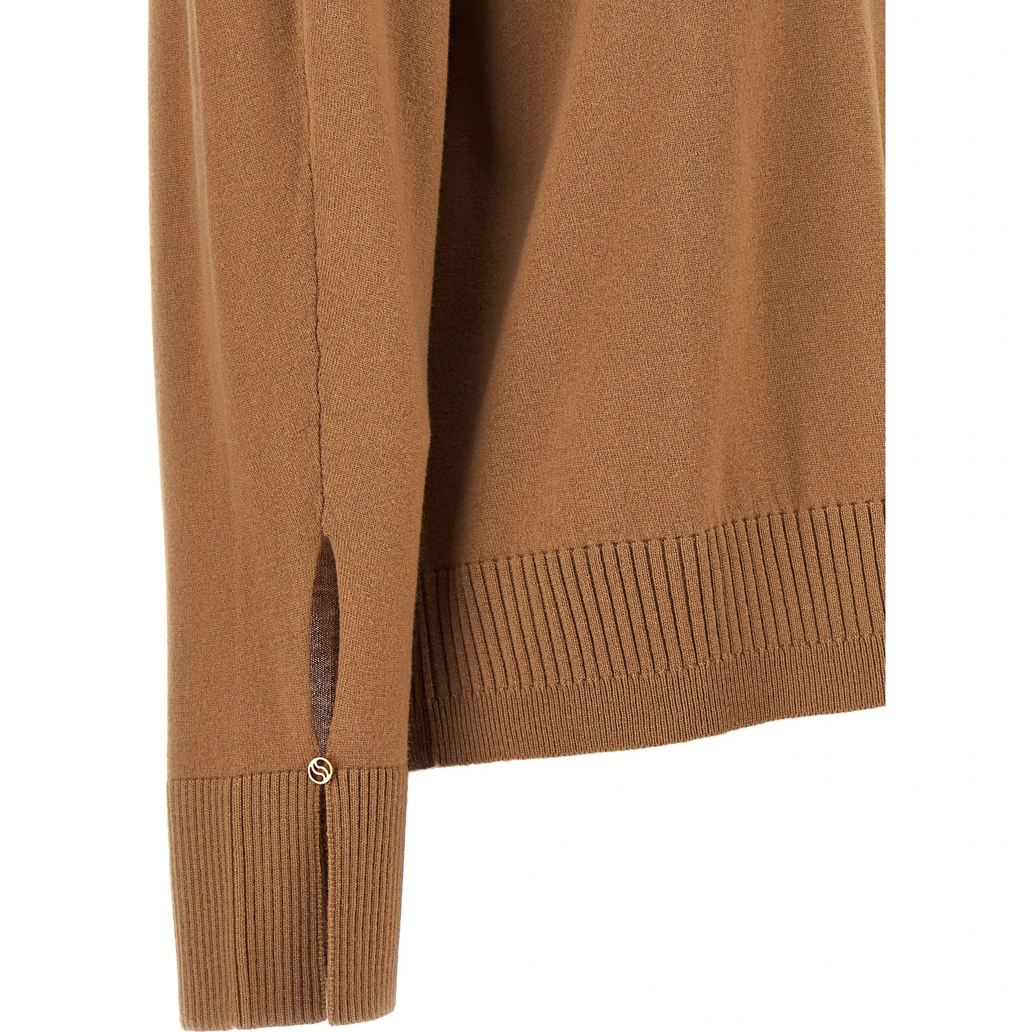 Beige Wool Cardigan