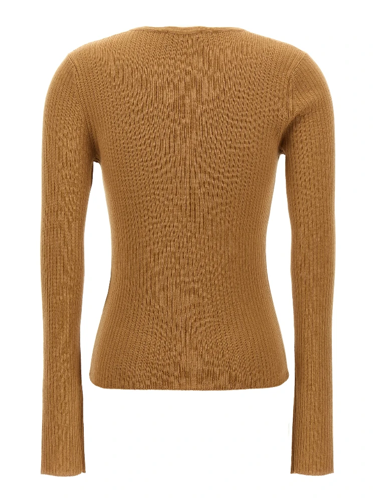 Beige Silk Cardigan alternative