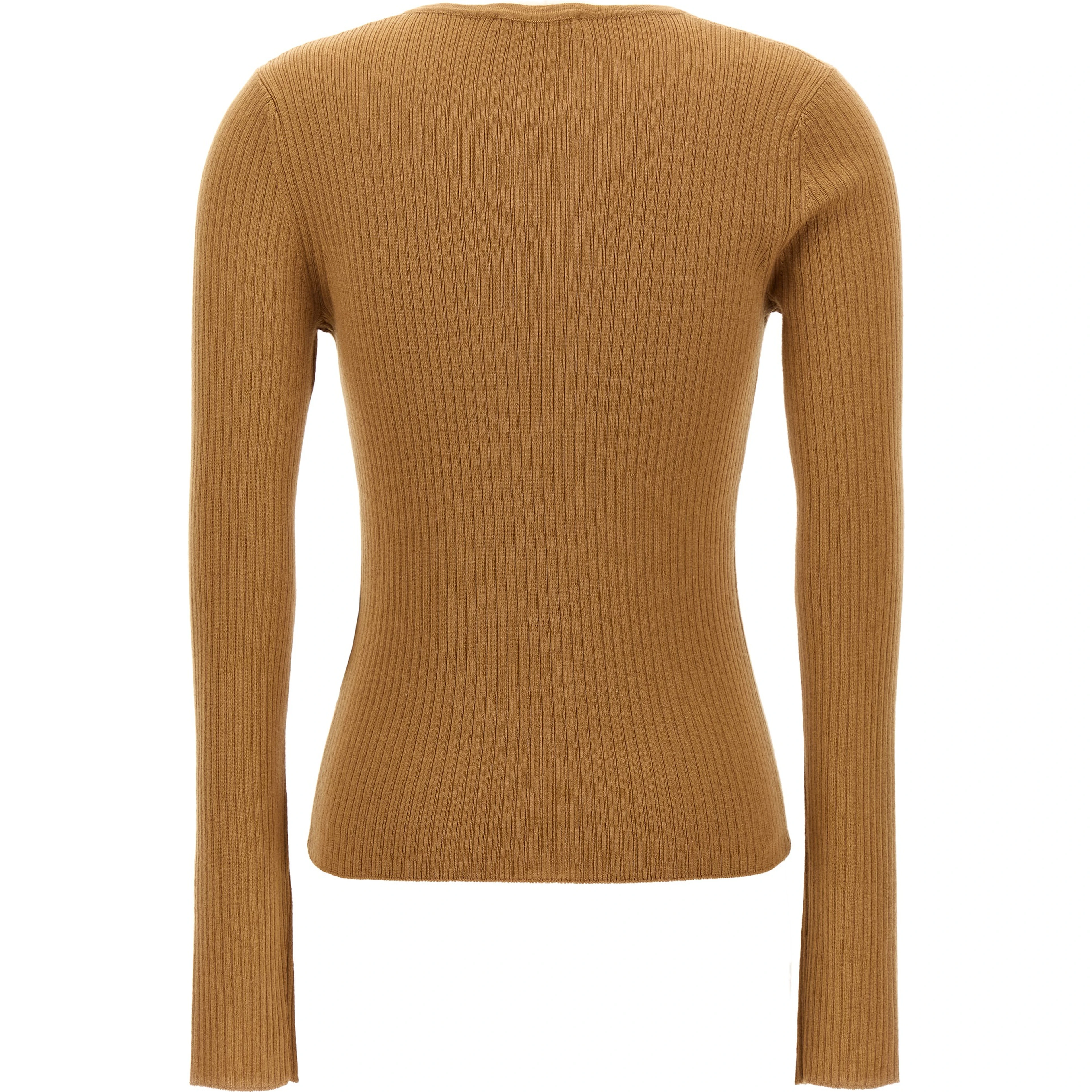Beige Silk Cardigan