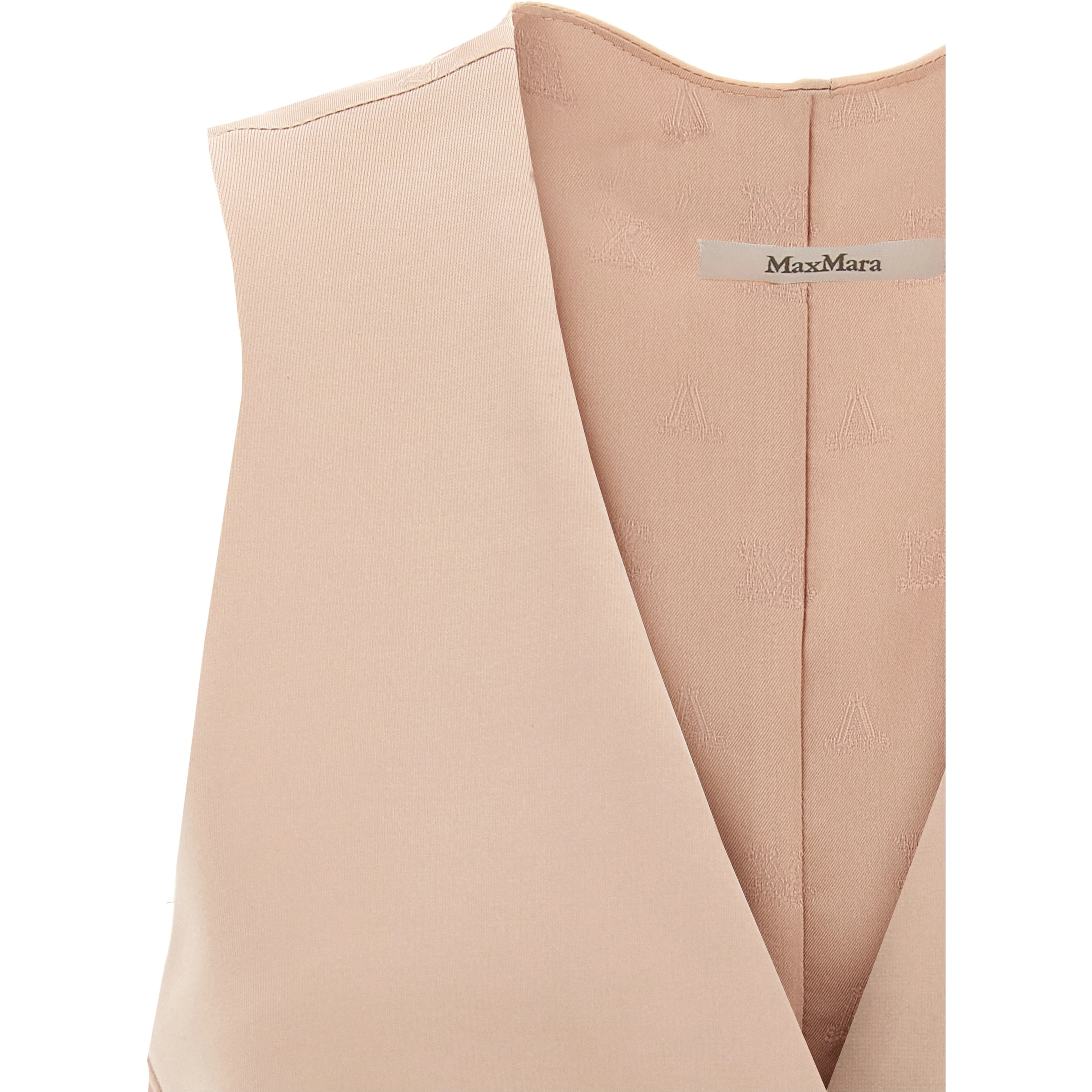 Multicolor Acetate Sleeveless Jacket