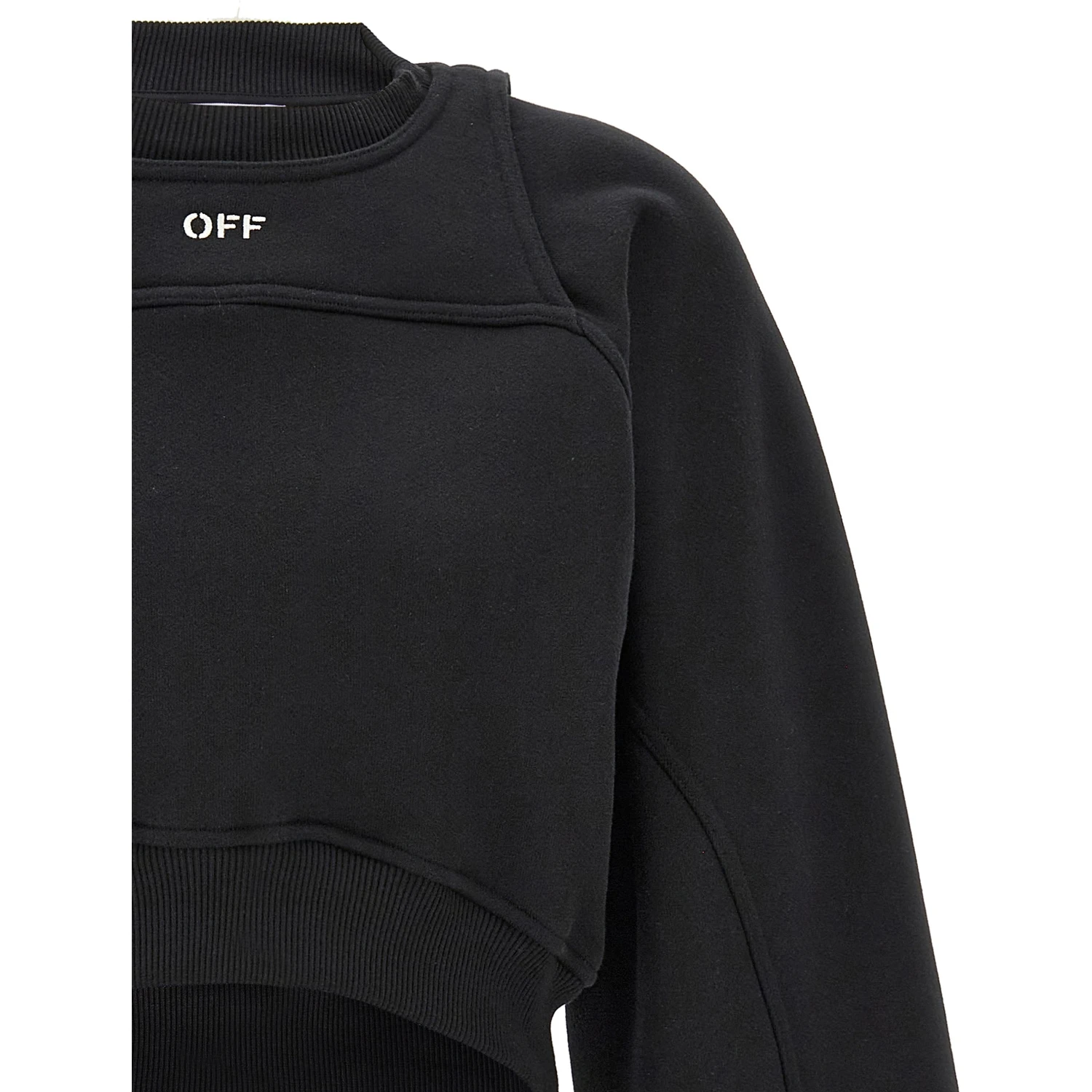 Bicolor Cotton Sweatshirt