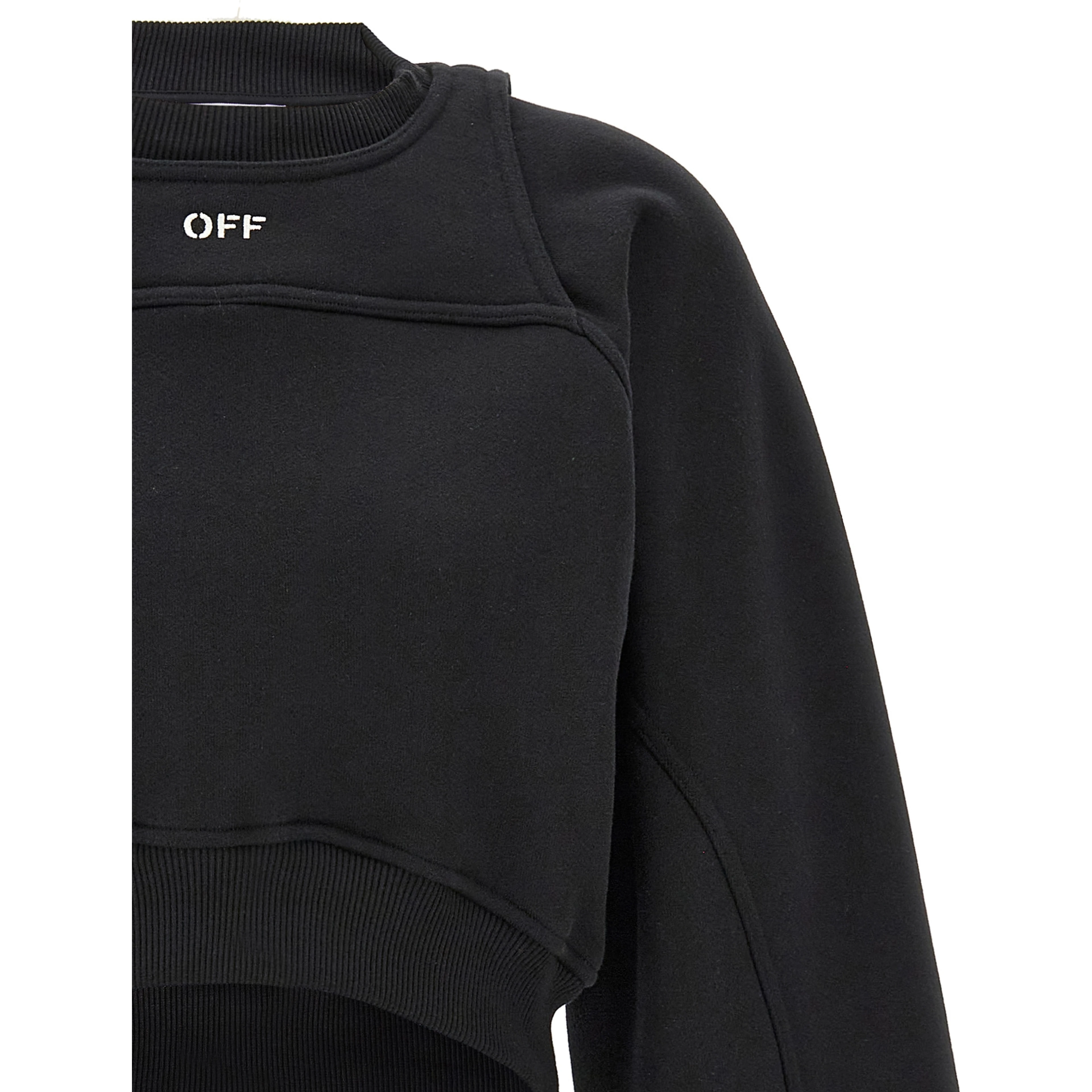 Bicolor Cotton Sweatshirt