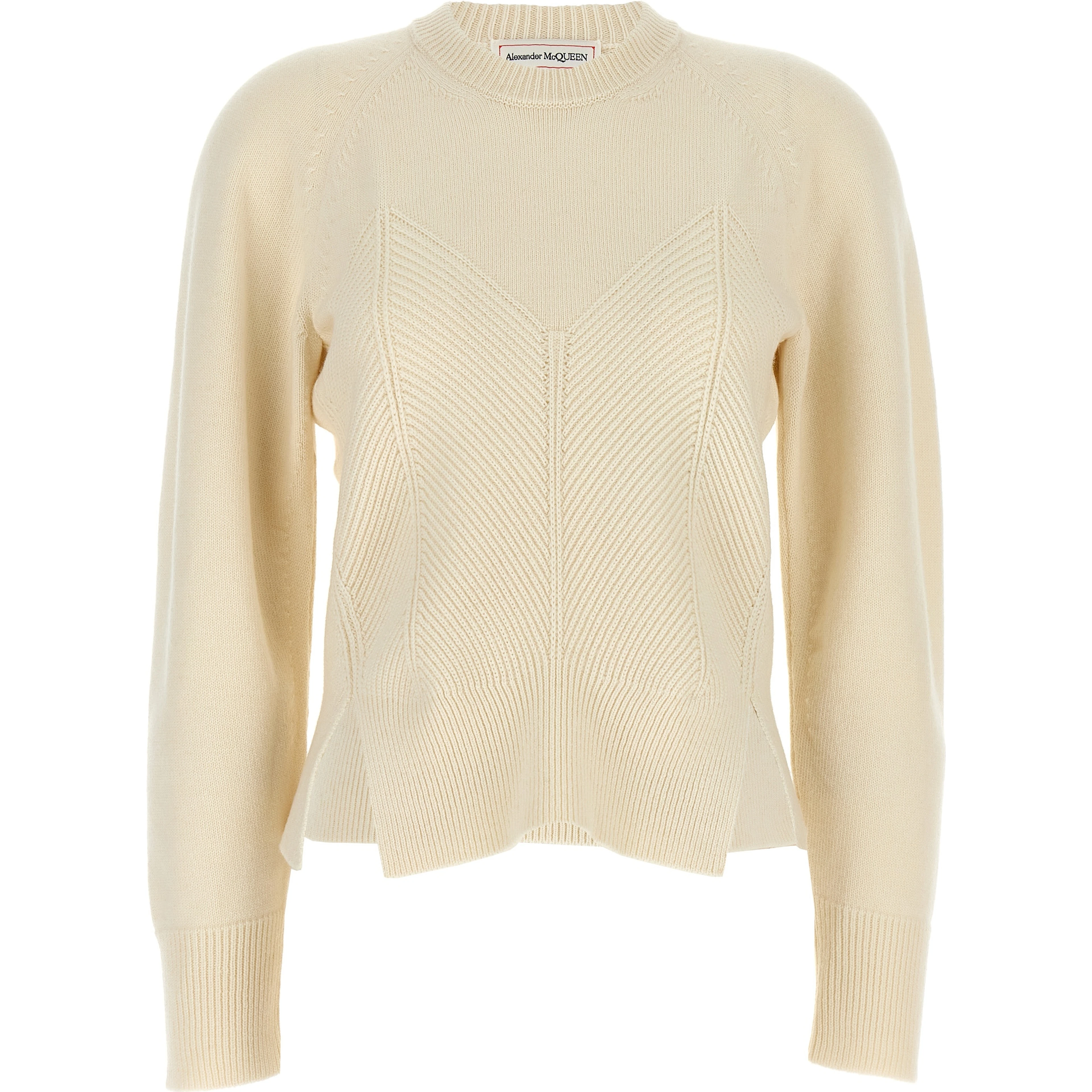 White Wool Cardigan