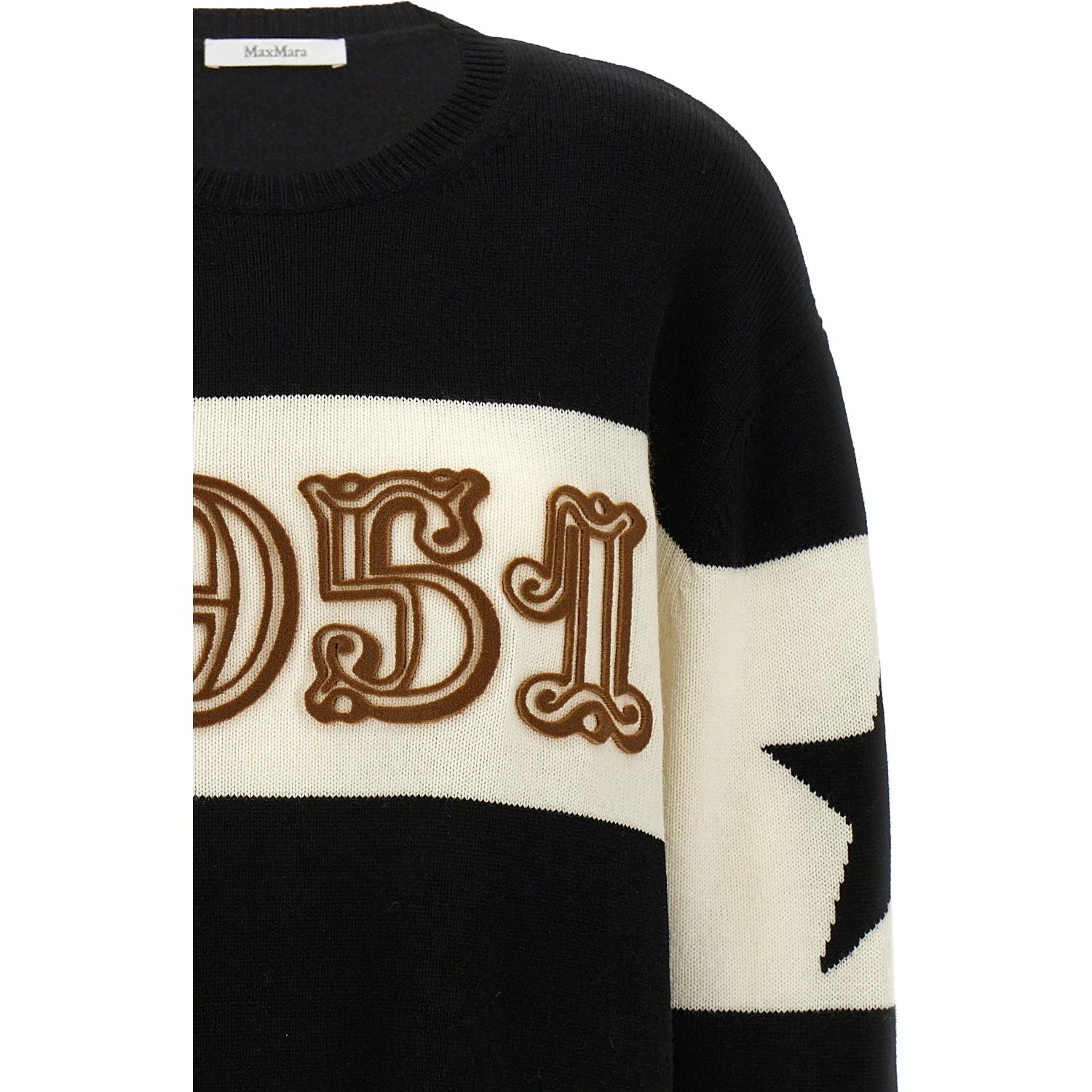 Black Wool Cardigan